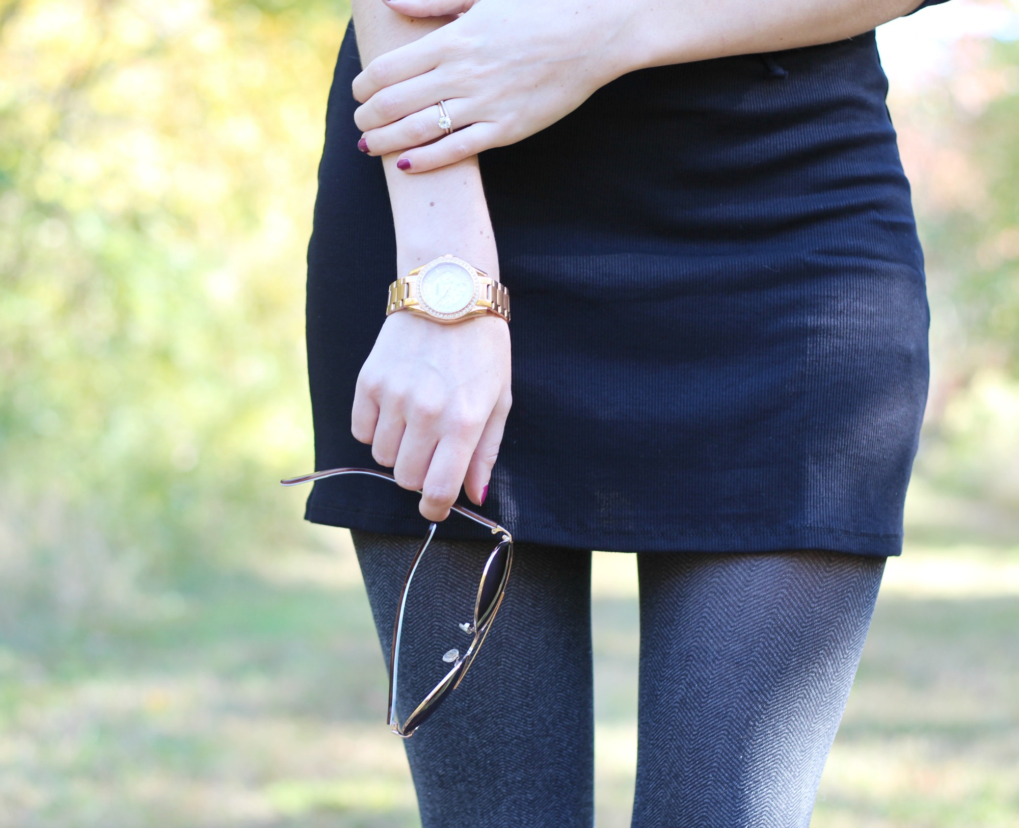 Fall Style | Rose Gold Watch