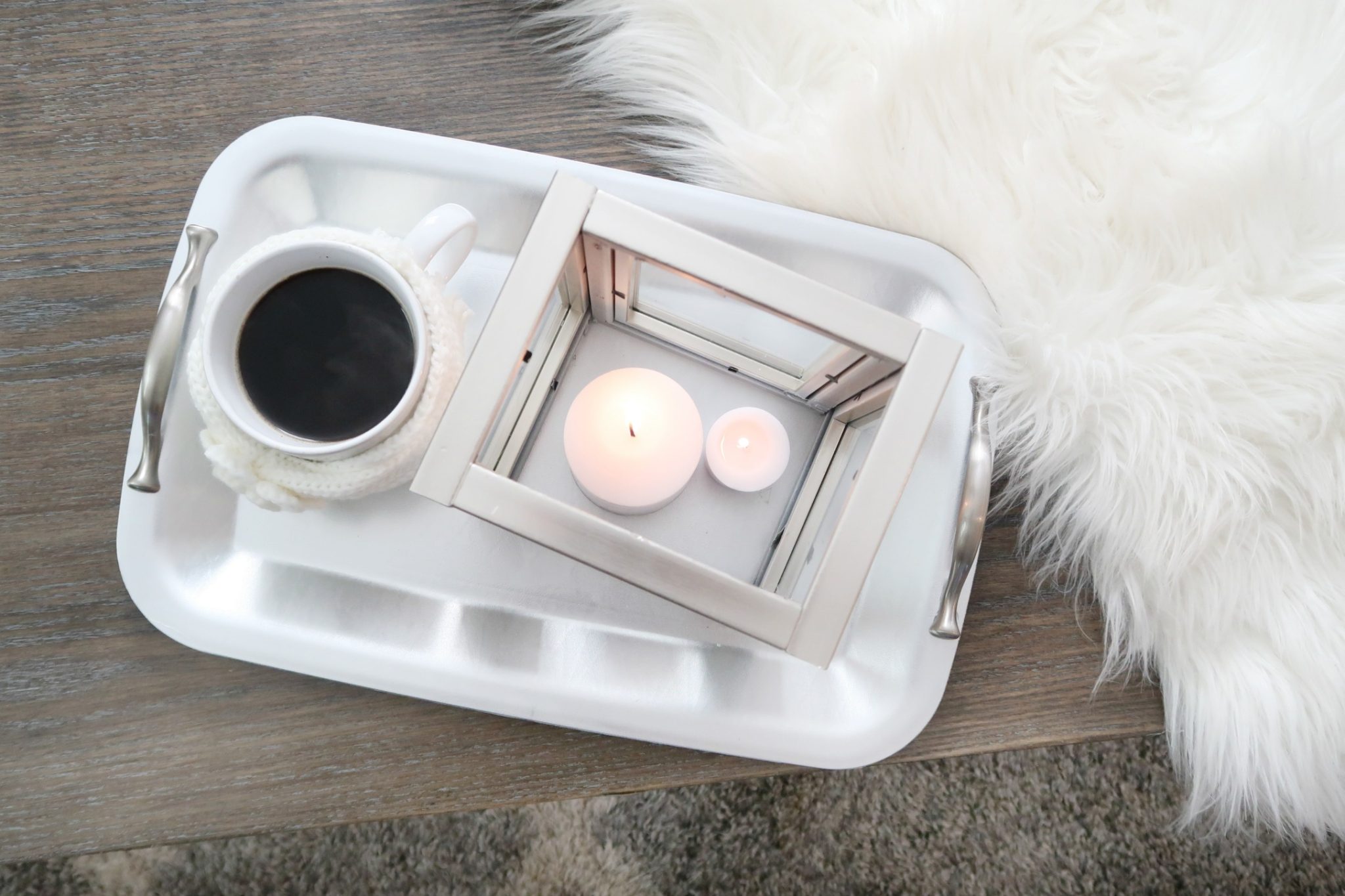 DIY Candle Lantern From Picture Frames