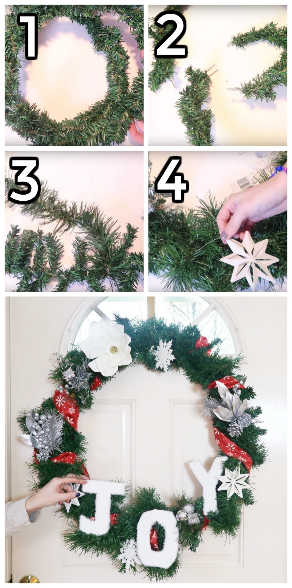 Dollar Store Christmas Wreath | Buy or DIY? 