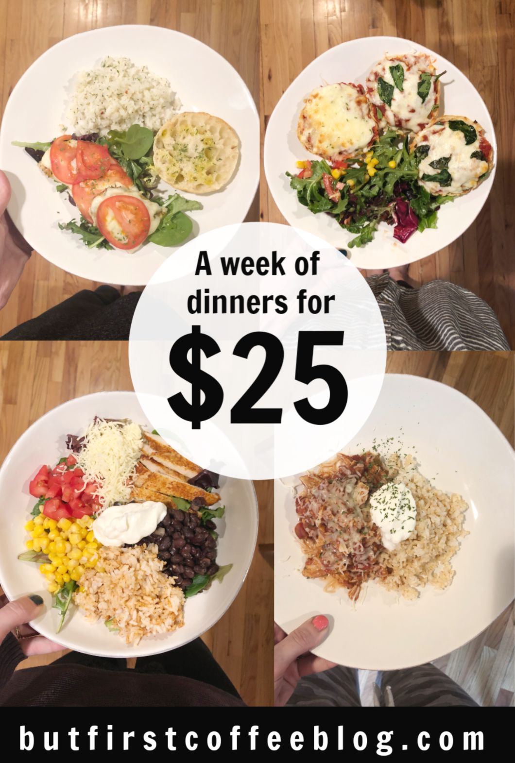 1 Week of Dinners for $25