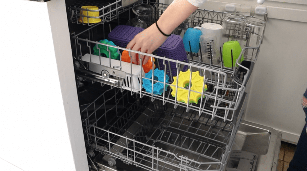 Lazy Cleaning Hacks | Clean toys in the dishwasher