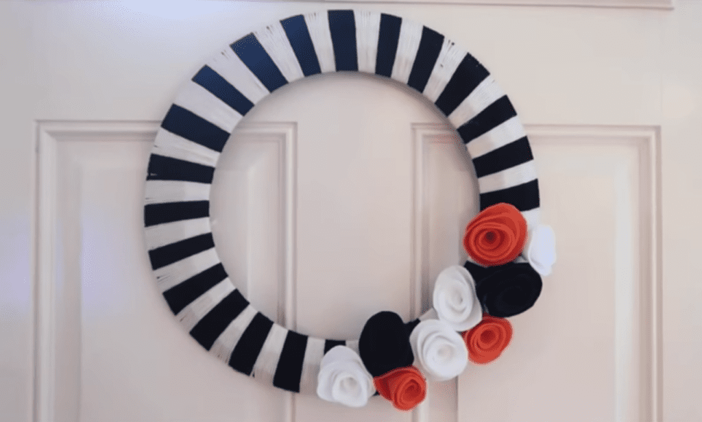 diy dollar tree halloween wreath