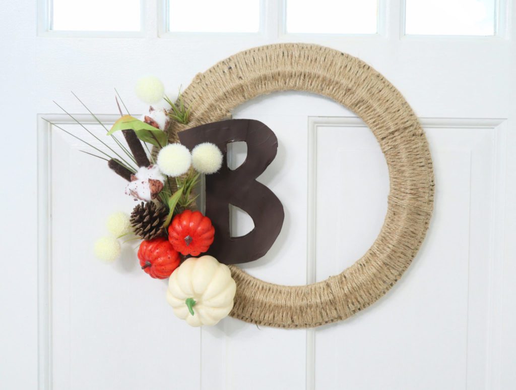 diy fall wreaths rustic twine