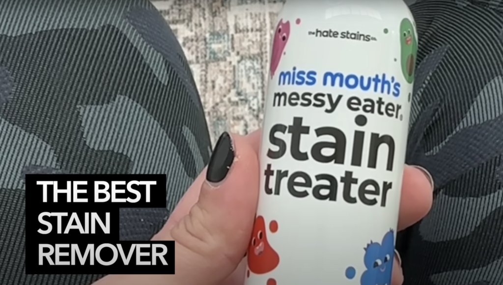 Stain remover spray.
